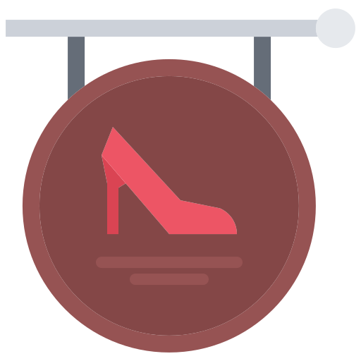 schuhe Coloring Flat icon