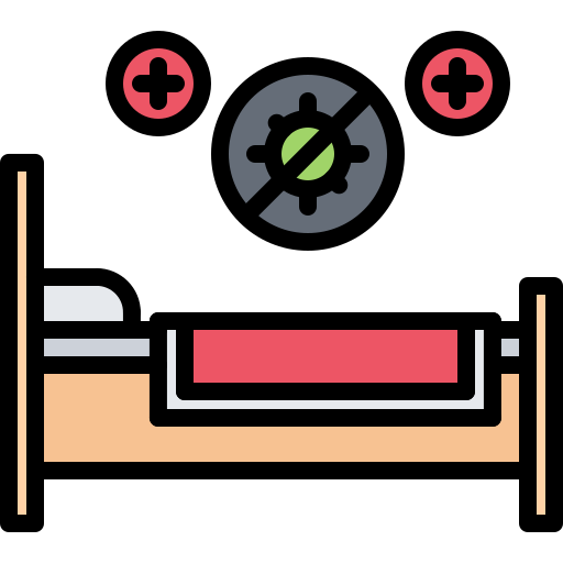 hospital Coloring Color icono