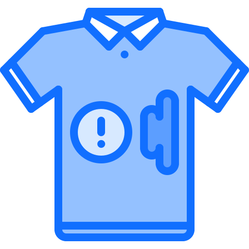 t-shirt Coloring Blue icon