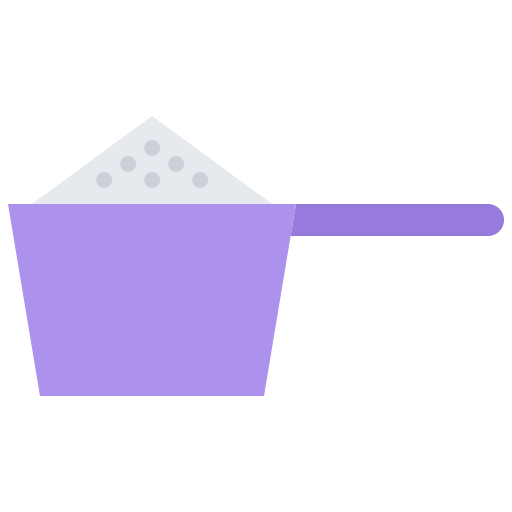 waspoeder Coloring Flat icoon