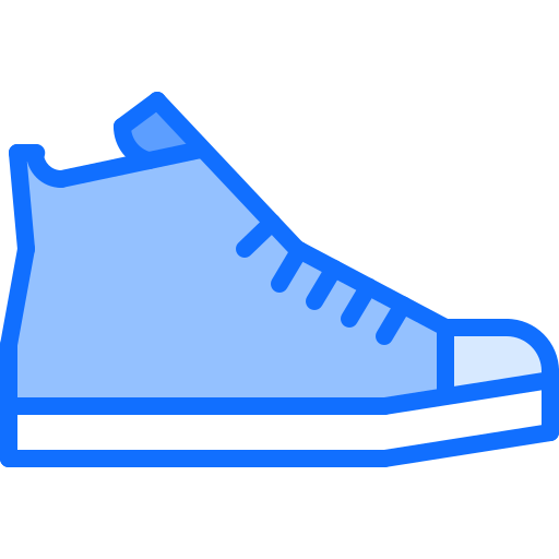 turnschuhe Coloring Blue icon