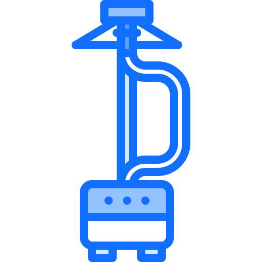 蒸し器 Coloring Blue icon