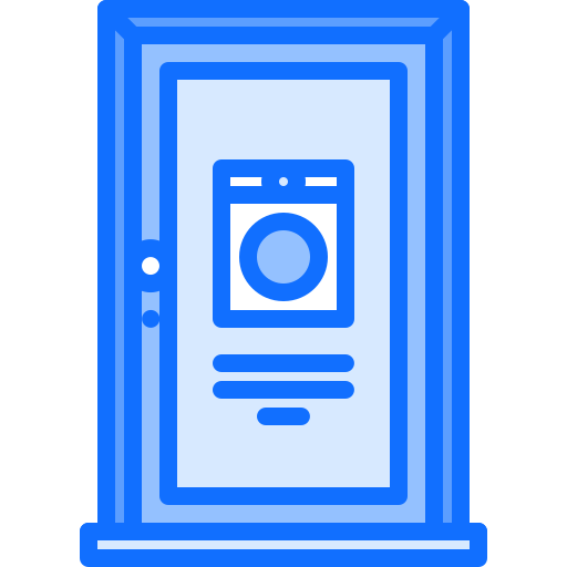세탁 Coloring Blue icon