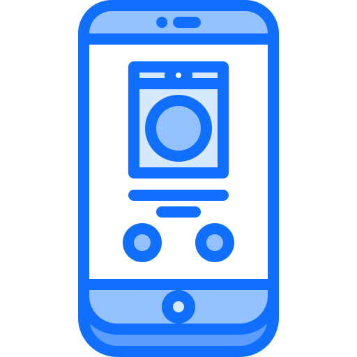 lavandería Coloring Blue icono