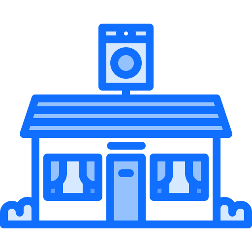 Laundry Coloring Blue icon
