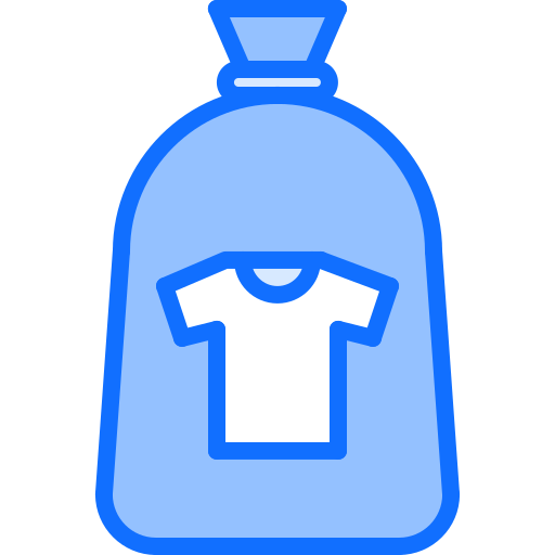 kleren Coloring Blue icoon