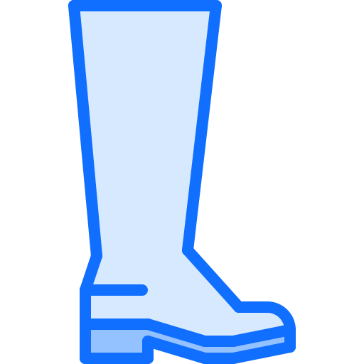 laarzen Coloring Blue icoon