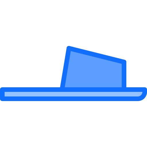 슬리퍼 Coloring Blue icon