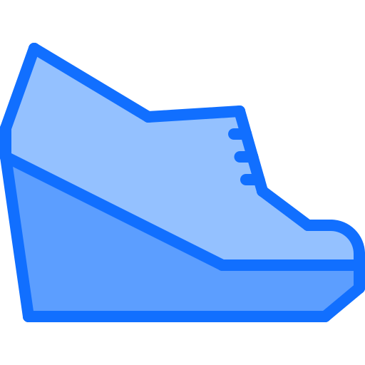 schuh Coloring Blue icon