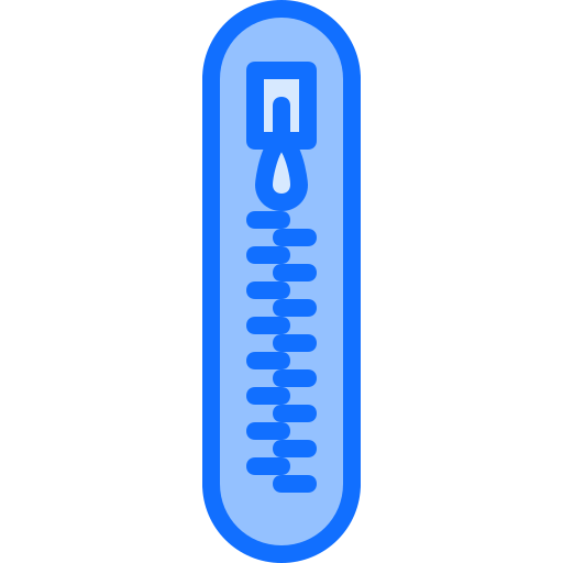 cremallera Coloring Blue icono