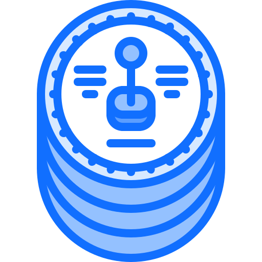 아케이드 Coloring Blue icon