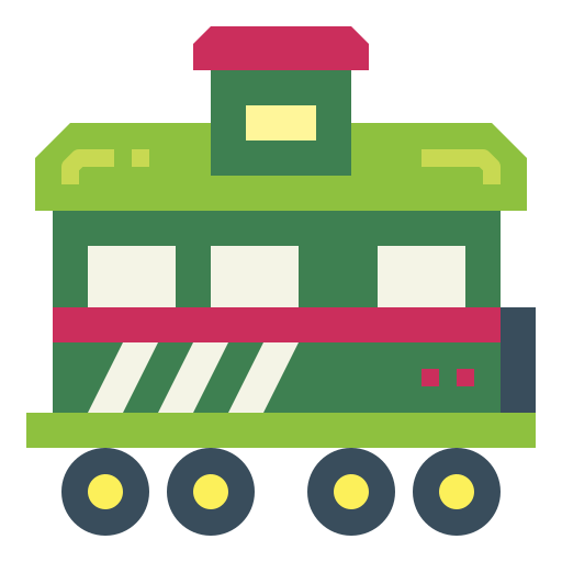 Поезда Smalllikeart Flat иконка