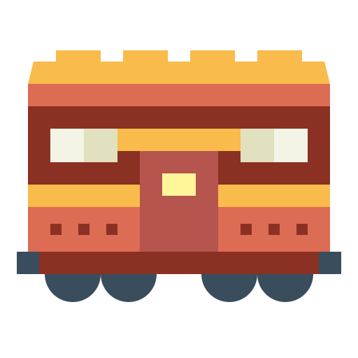 電車 Smalllikeart Flat icon
