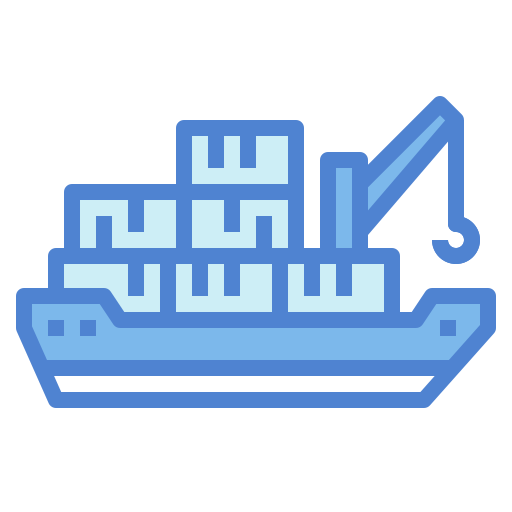 Barge Generic Blue icon