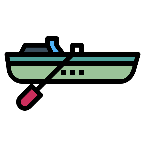 Kayak Smalllikeart Lineal Color icon