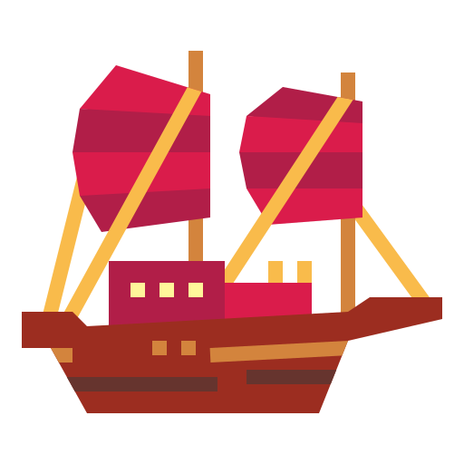 Ship Smalllikeart Flat icon