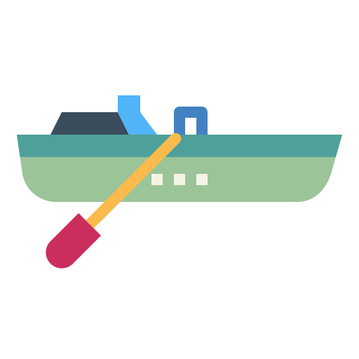 Kayak Smalllikeart Flat icon