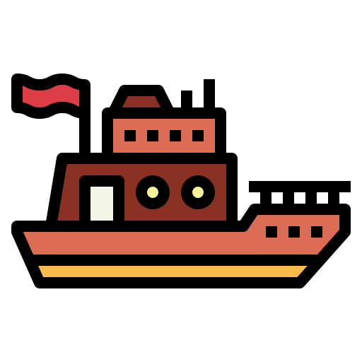 schiff Smalllikeart Lineal Color icon