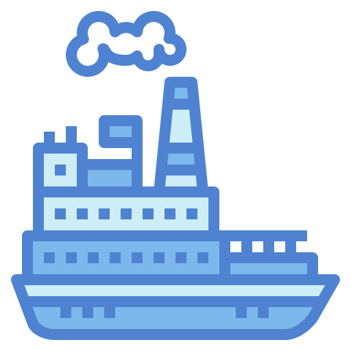 dampfschiff Generic Blue icon