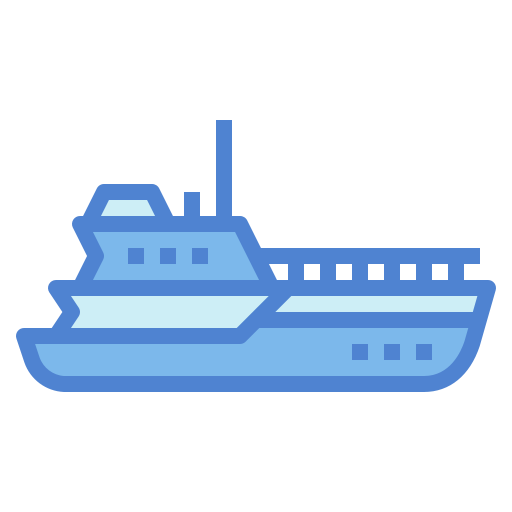 yacht Generic Blue icona