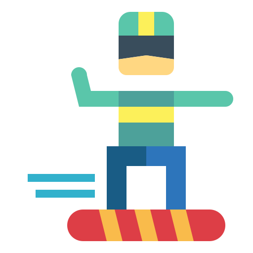 tabla de snowboard Smalllikeart Flat icono