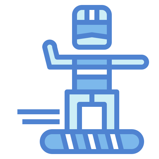 tabla de snowboard Generic Blue icono