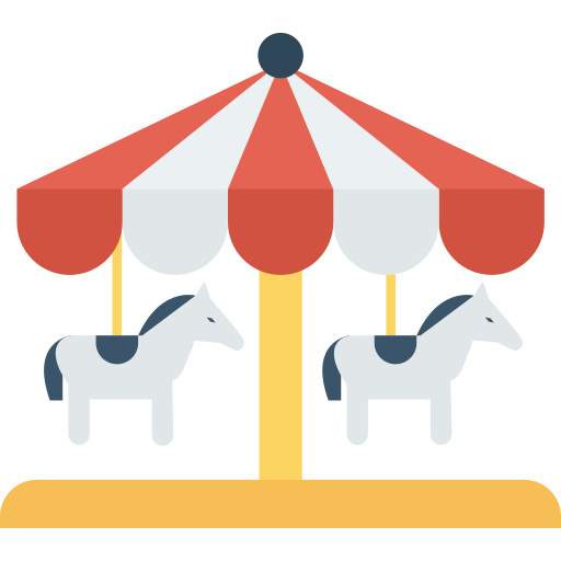 Carousel Dinosoft Flat icon