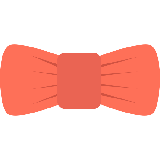 corbata de moño Dinosoft Flat icono