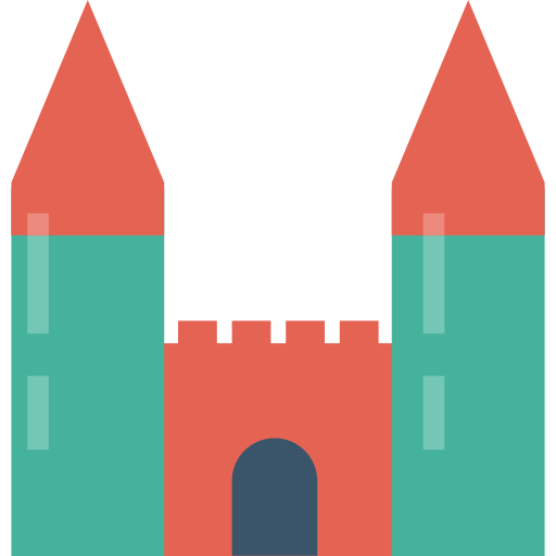 castillo Dinosoft Flat icono