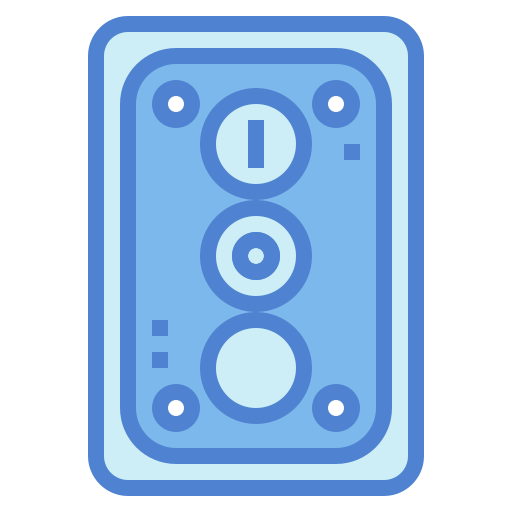 controlepaneel Generic Blue icoon