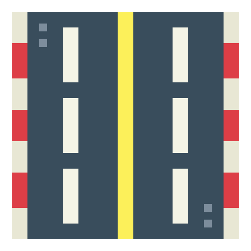autostrada Smalllikeart Flat ikona