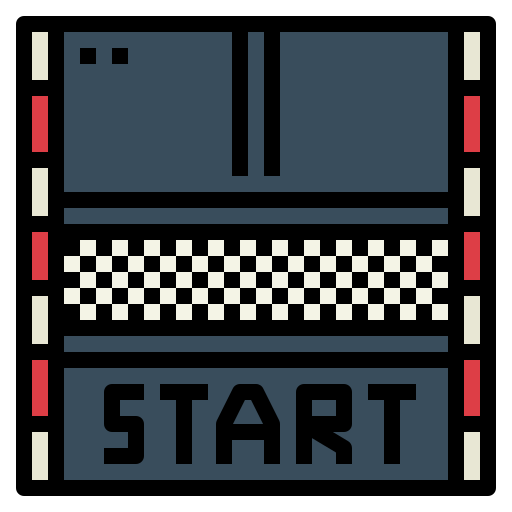 Starting point Smalllikeart Lineal Color icon