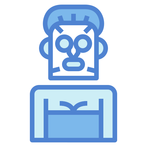 マスク Generic Blue icon