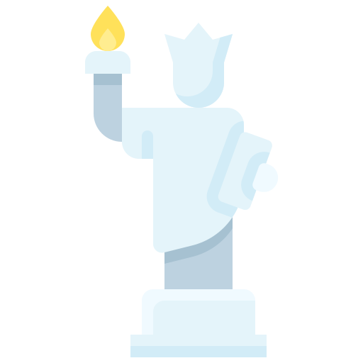 Statue of liberty Generic Flat icon