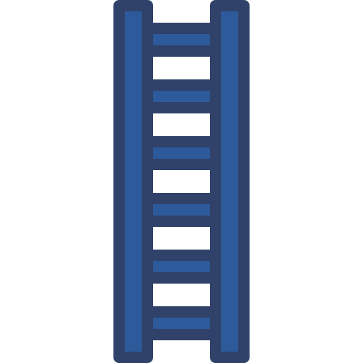 escada Generic Outline Color Ícone