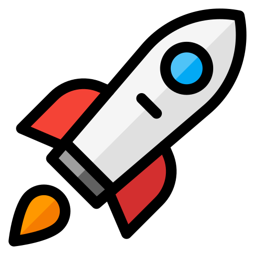 ロケット Generic Outline Color icon