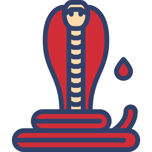 kobra królewska Generic Outline Color ikona