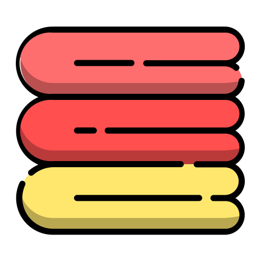 toallas Generic Outline Color icono