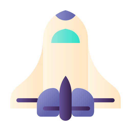 Spaceship Generic Flat Gradient icon
