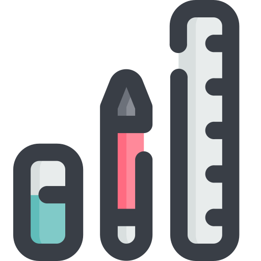 School material Generic Outline Color icon