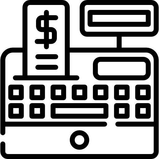 Cashier machine Special Lineal icon