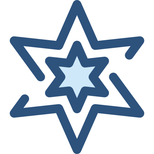 stella Monochrome Blue icona