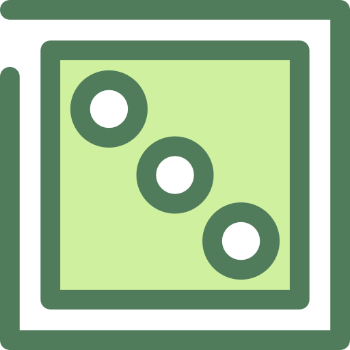würfel Monochrome Green icon