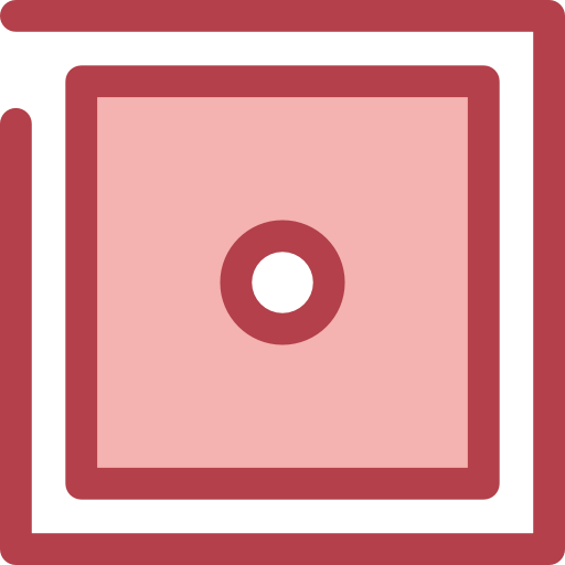 würfel Monochrome Red icon
