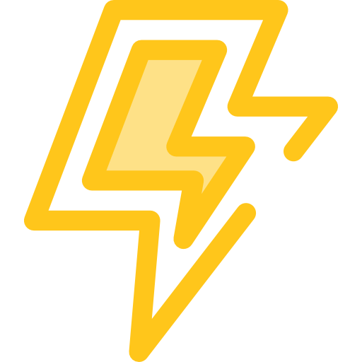 볼트 Monochrome Yellow icon