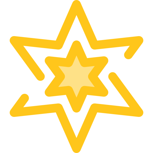 star Monochrome Yellow icon