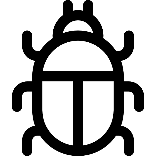 벌레 Basic Rounded Lineal icon