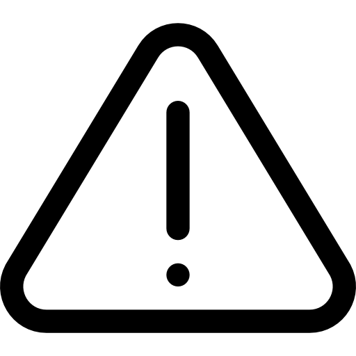 Warning Basic Rounded Lineal icon