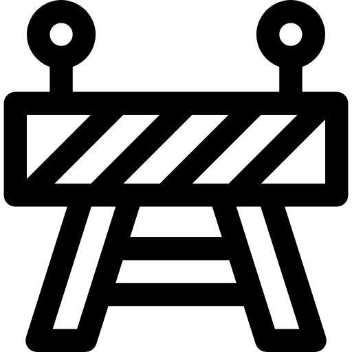 Barrier Basic Rounded Lineal icon