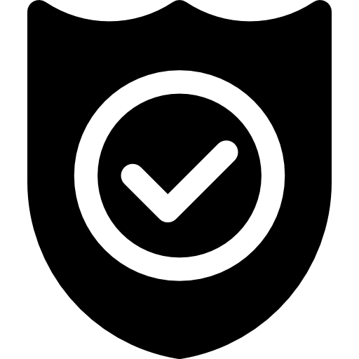 escudo Basic Rounded Filled icono